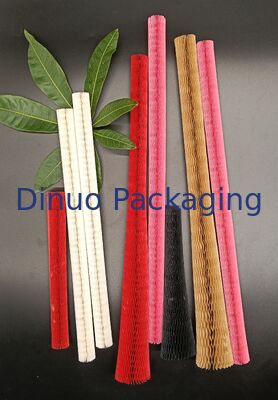 Sarung Kertas Honeycomb Premium Ramah Lingkungan Dapat Didaur Ulang Penyerapan Guncangan Tahan Sobek