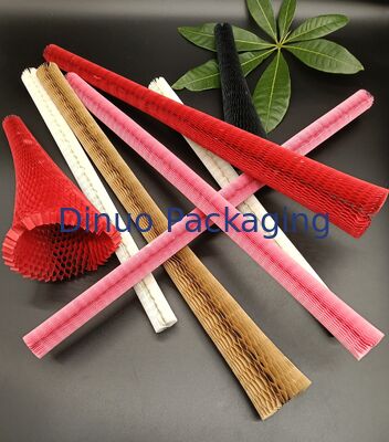 Sarung Kertas Honeycomb Premium Ramah Lingkungan Dapat Didaur Ulang Penyerapan Guncangan Tahan Sobek