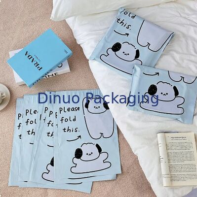 Cute Puppy Print Poly Mailer Bags Self Sealing Waterproof untuk Boutique Bisnis Kecil