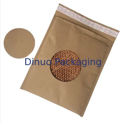 Lingkungan 100% Daur Ulang Kertas Padded Mailers Kusen Shockproof Kraft Kertas Padded Kantong Kertas Kemasan