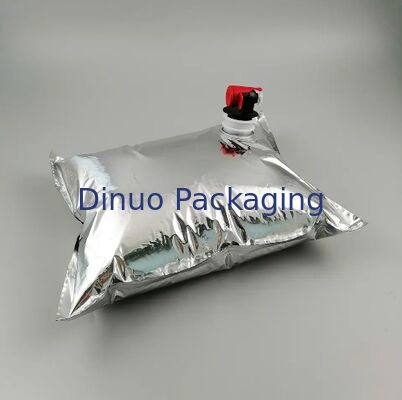 Premium Bag In Box Liquid Bag Food Grade Leakproof Aluminized Clear Untuk Penyimpanan Cairan
