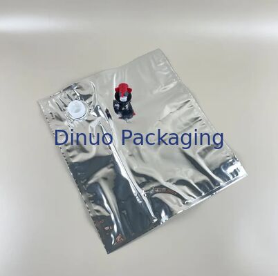 Premium Bag In Box Liquid Bag Food Grade Leakproof Aluminized Clear Untuk Penyimpanan Cairan