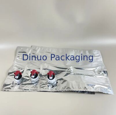 Premium Bag In Box Liquid Bag Food Grade Leakproof Aluminized Clear Untuk Penyimpanan Cairan