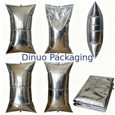 Kantong Ton Cair Tipe Bantal Jarum Foil Aluminium Penghalang Tinggi Untuk Pengemasan Cairan Dengan Bahan PE PA VMPET