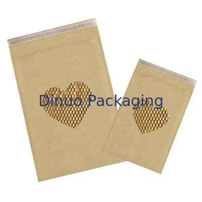 Pencetakan 6 warna Paper Cushioning Mailer memenuhi standar USPS dan kemasan pelindung standar operator pengiriman yang memastikan pengiriman produk yang aman
