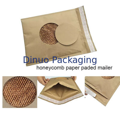 Pencetakan 6 warna Paper Cushioning Mailer memenuhi standar USPS dan kemasan pelindung standar operator pengiriman yang memastikan pengiriman produk yang aman