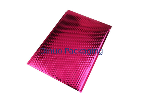 Antistatic Metallic Pink Bubble Mailer, Bubble Wrap Bags 135x210 # -AC
