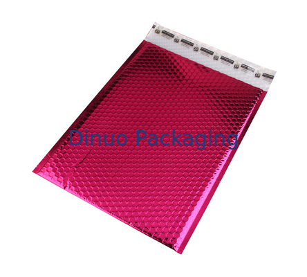 Antistatic Metallic Pink Bubble Mailer, Bubble Wrap Bags 135x210 # -AC