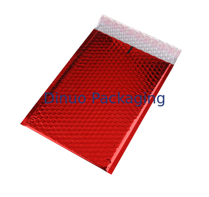 Gelembung Metalik Warna Merah Terang Gelembung Mailer 245x330 # A4