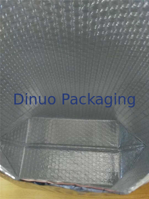 Volume Besar Berdiri Metalik Gelembung Mailer Perak 145x210mm # C Aluminium Foil Tahan Kerut