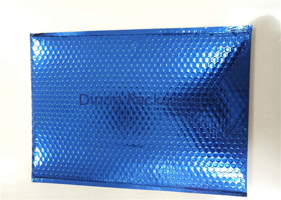 Tas Gelembung Metalik Foil Disesuaikan Berwarna Pengiriman Amplop 215x260mm # E