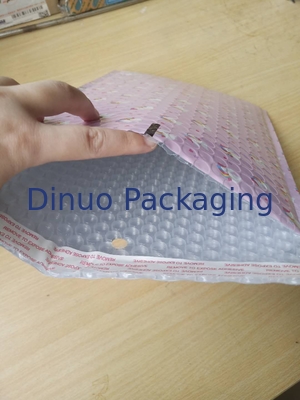 240X330mm # F3 Metallic Bubble Mailer 8 warna Pencetakan Amplop Empuk Untuk Promosi