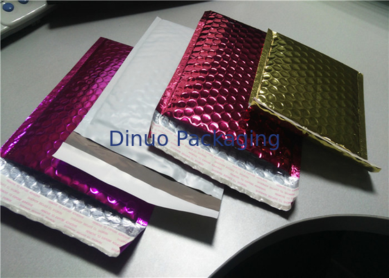 Pengiriman Metalik Berwarna Amplop Bubble Bubble Pengirim Dekoratif