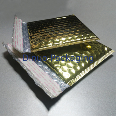 Mailer Gelembung Cetak Kustom Tahan Lama, 7.25 "X12" # 1 Bubble Wrap Bags Pengiriman