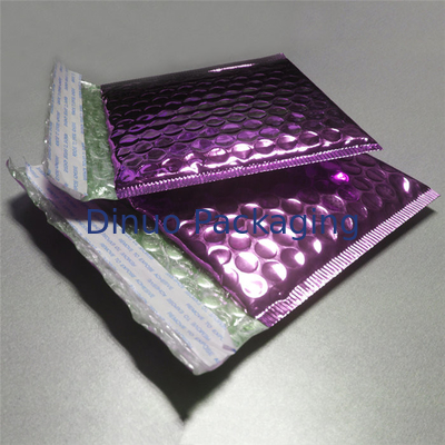 Mailer Gelembung Cetak Kustom Tahan Lama, 7.25 "X12" # 1 Bubble Wrap Bags Pengiriman