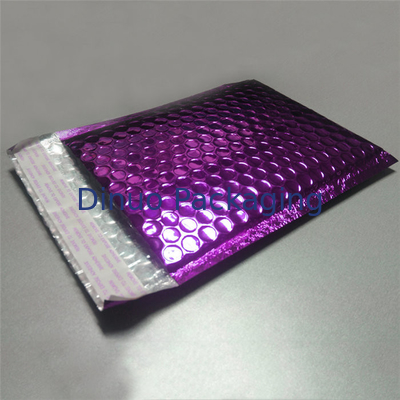 Mailer Gelembung Cetak Kustom Tahan Lama, 7.25 "X12" # 1 Bubble Wrap Bags Pengiriman
