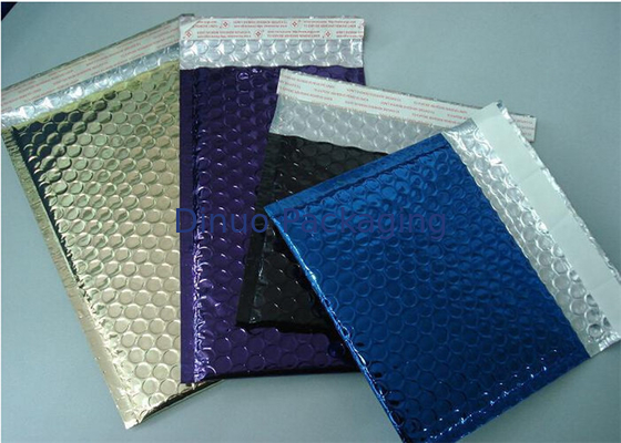 Tamper Proof Bubble Courier Bags, Aluminium Foil Kustom Bubble Amplop 6 "X10" # 0