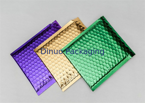 Pengiriman Metalik Berwarna Amplop Bubble Bubble Pengirim Dekoratif