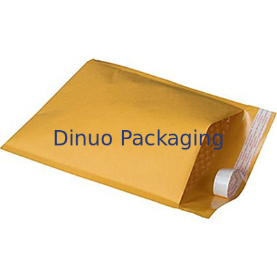 Kertas Kraft Tahan Minyak 4x8 Bubble Mailer Ukuran 000 Amplop Empuk Disesuaikan