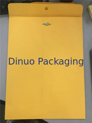 Coklat 000 Kraft Bubble Mailer 6x10 Kraft Paper Genggam String Tie Amplop