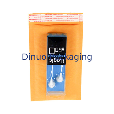 Kraft Bubble Mailer Padded Envelopes 200x250mm Untuk Post Tape / CD / Buku