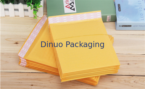 Ukuran Disesuaikan Kraft Bubble Mailer 3 X 10 Air Bubble Envelope Resistance Air Mata