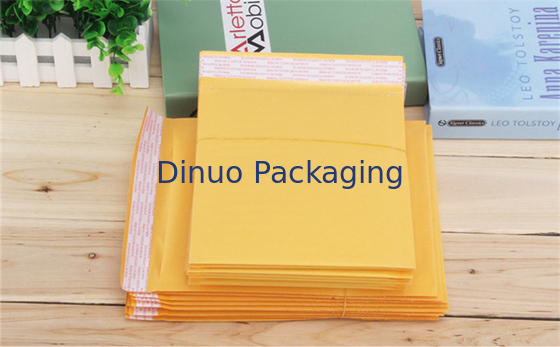 Ukuran Disesuaikan Kraft Bubble Mailer 3 X 10 Air Bubble Envelope Resistance Air Mata