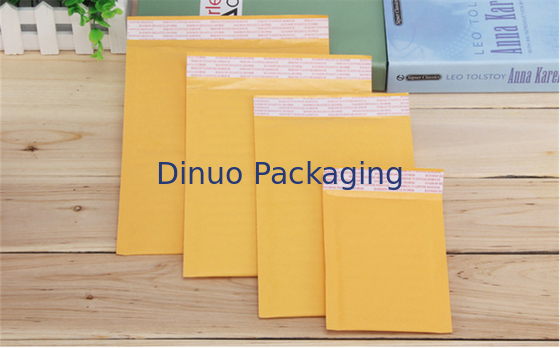 Ukuran Disesuaikan Kraft Bubble Mailer 3 X 10 Air Bubble Envelope Resistance Air Mata
