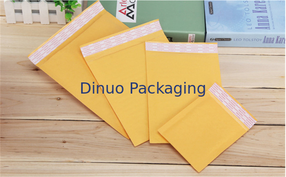 Ukuran Disesuaikan Kraft Bubble Mailer 3 X 10 Air Bubble Envelope Resistance Air Mata