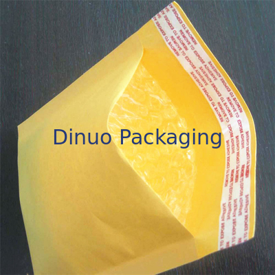 Mailer Gelembung Kraft Biodegradable, Bubble Wrap Padded Envelope untuk Transportasi