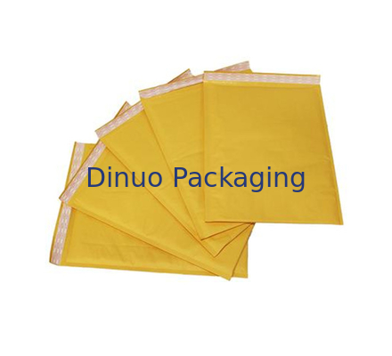Kertas Kraft Tahan Minyak 4x8 Bubble Mailer Ukuran 000 Amplop Empuk Disesuaikan