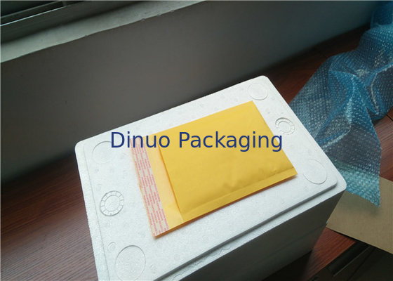 Kraft Bubble Mailer Padded Envelopes 200x250mm Untuk Post Tape / CD / Buku