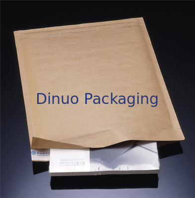 Khaki / Brown Kraft Bubble Mailer Padded Amplop Ukuran 7 14,25 "X 20" Shockproof