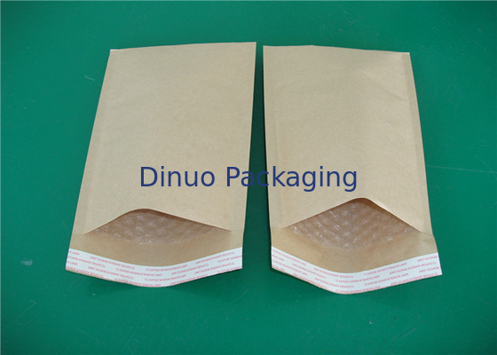 Khaki / Brown Kraft Bubble Mailer Padded Amplop Ukuran 7 14,25 "X 20" Shockproof