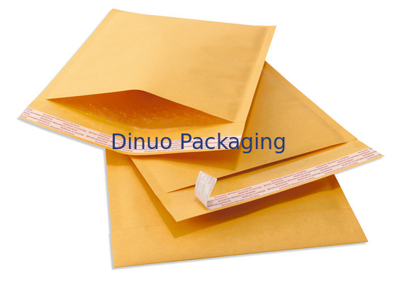 7,25 X 8 Kraft Mailer Mudah Lipat, #CD Gelembung Amplop Segel Perekat Diri