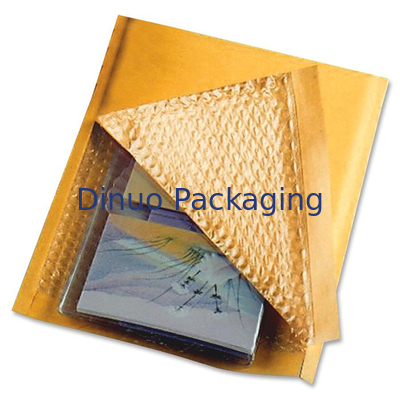 Mailer Gelembung Kraft Kuning Ringan, Gelembung Kraft Amplop Shock Resistensi