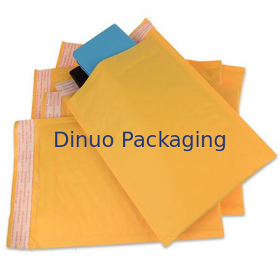 7,25 X 8 Kraft Mailer Mudah Lipat, #CD Gelembung Amplop Segel Perekat Diri