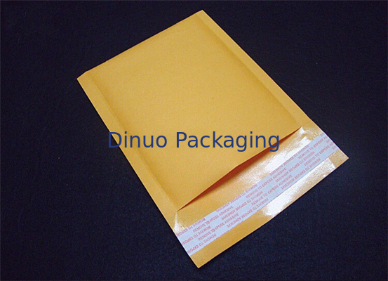 Mailer Gelembung Kraft Biodegradable, Bubble Wrap Padded Envelope untuk Transportasi