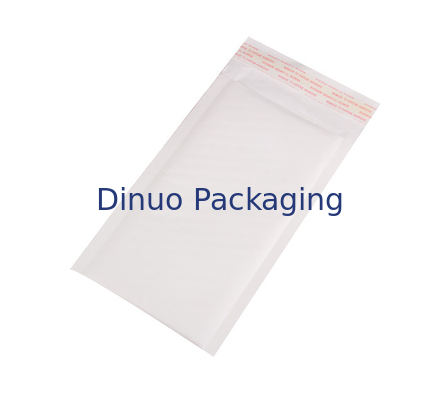 Ukuran Pengiriman 4 Kraft Bubble Mailer, Putih / Kuning Mailing Amplop 9.5 "X14"