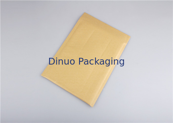 Kustom Dicetak 4 "x 8" Kraft Bubble Mailer Courier Ukuran 000 Amplop Empuk