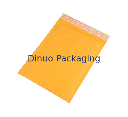 Kraft Yellow Bubble Envelopes / Empty Courier Packaging Bags 115x210mm #B