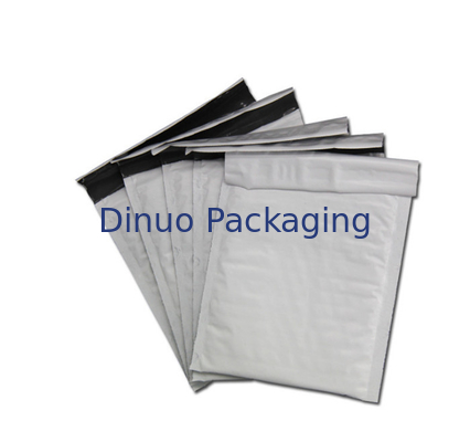 White Bubble Envelopes Poly Bubble Mailer Sealing Untuk Buku / DVD / Hadiah