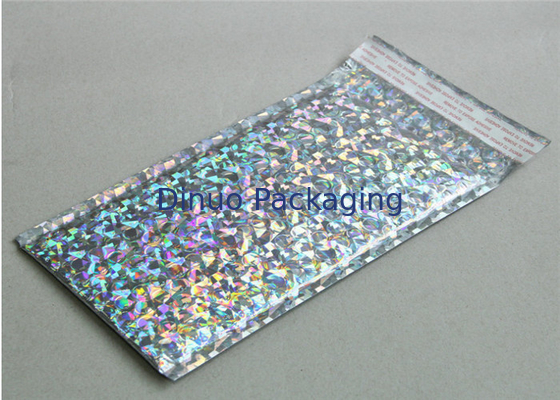 Mailer Gelembung Holografis Multilayered 8.5 "X12" # 2 Untuk Pengiriman Ekspres