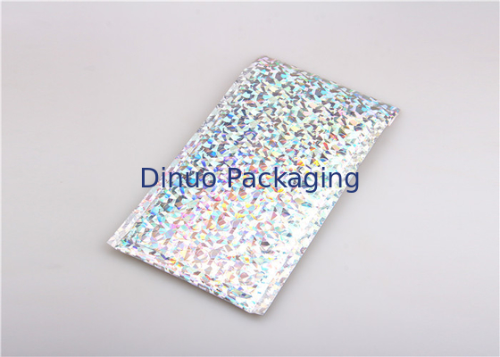 Shiny Holographic Bubble Envelopes, Pengepakan Poli Holographic Express