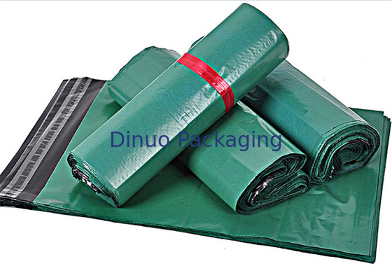 Pengiriman Plastik Hijau Co-Extruded Amplop Kustom Dicetak Ringan