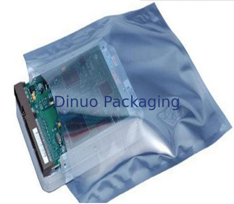 Kemasan elektronik ESD Anti Static Barrier Bags Waterproof Dapat Didaur Ulang OEM
