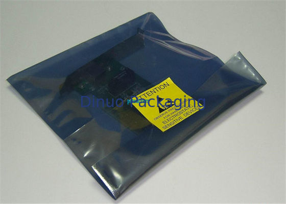Anti Static ESD Shielding Bags Moisture Proof Dengan Zipper / Self Seal