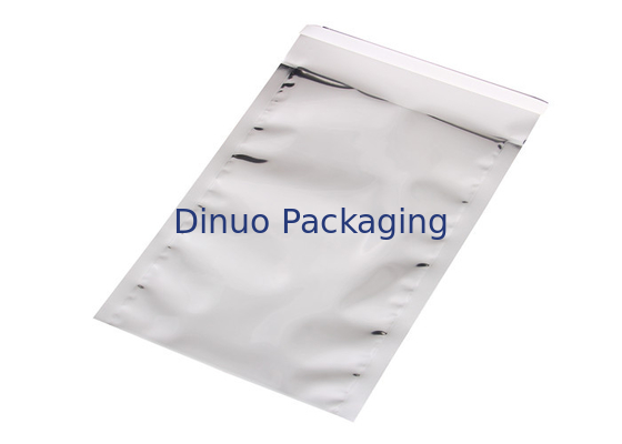 Perak Aluminium Foil Amplop / Aluminium Heat Seal Bags Untuk Pengemasan Perangkat Keras