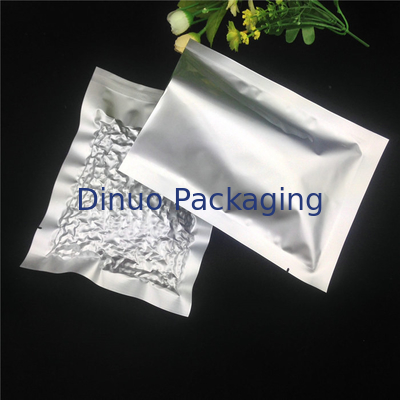 Moisture Proof Stand Up Aluminium Foil Bags Dengan Zipper Dan Tear Notch Anti Static