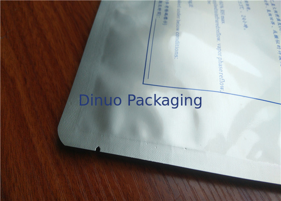 Moisture Proof Stand Up Aluminium Foil Bags Dengan Zipper Dan Tear Notch Anti Static